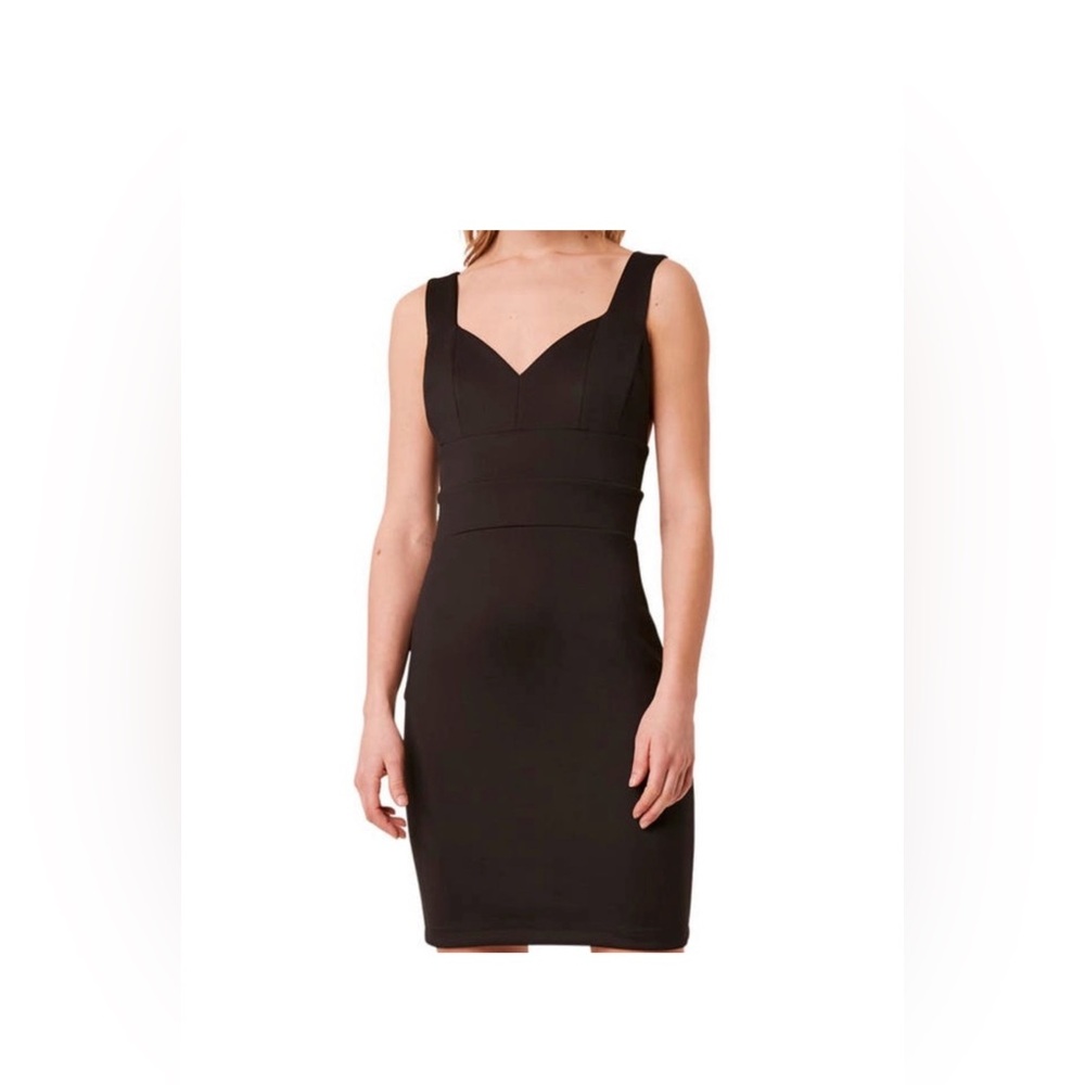 French Connection Black Backless Dress